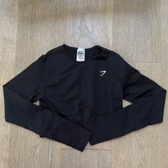 Gymshark EVERYDAY SEAMLESS LONG SLEEVE CROP TOP - Picture 3 of 4